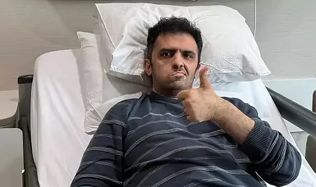 Yıllarca felçli yaşayan gazeteci Türkiye'de yeniden ayağa kalktı.