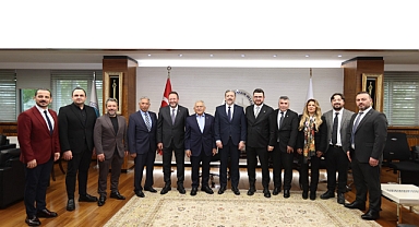 Başkan Büyükkılıç, MÜSİAD Hollanda heyetini ağırladı: 