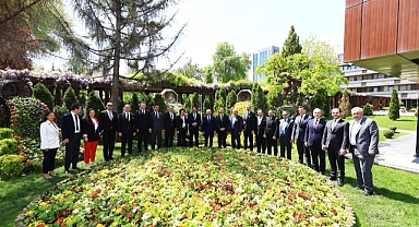 Başkan Büyükkılıç, Türkonfed Heyetini Ağırladı