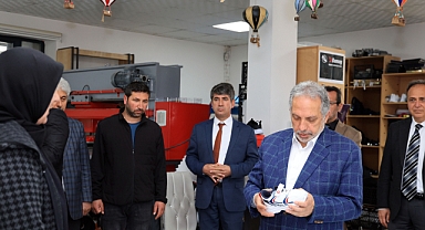 Başkan Yalçın'dan Başakpınar'da hizmet ve sohbet turu