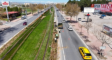 Büyükşehir'den raylı sistem hatlarında doğa dostu düzenleme