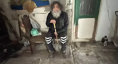 Çöp evden çıkarılıp, barınma merkezine yerleştirildi; görünümü değişti