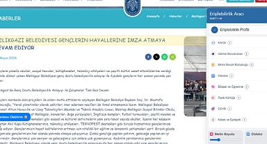 Engelsiz dijital dönüşüm Melikgazi'de başladı!