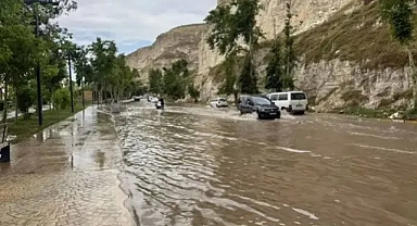 Fırat Nehri ve mesire alanı su içinde kaldı!