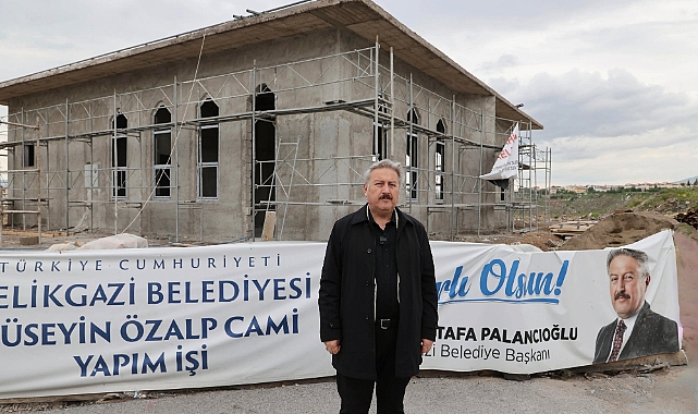 Hüseyin Özal Cami Yazın Sonunda İbadete Açılacak