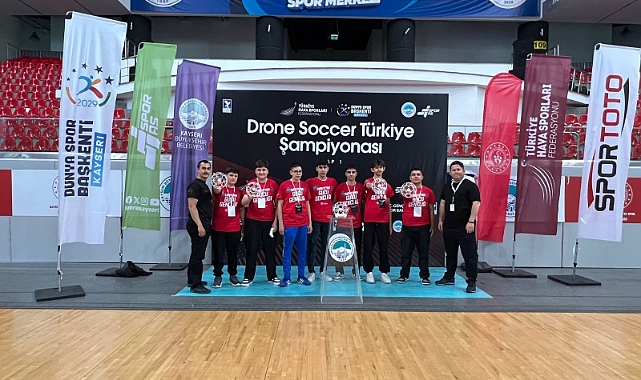 Kayseri Büyükşehir, Drone Soccer Türkiye Şampiyonasına ev sahipliğ yaptı