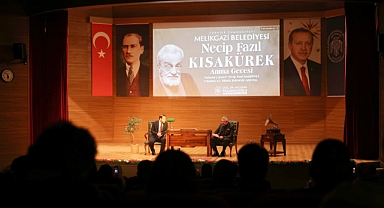 Melikgazi'de, Necip Fazıl Kısakürek şiirleriyle anıldı!