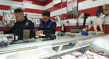 Melikgazi Zabıta Ekipleri Kasap Ve Baharatçıları Denetledi
