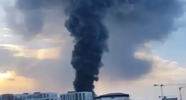 Şantiye'de ki yangın da 1 işçi yaşamını yitirdi!