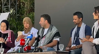 Sumud Filosu aktivistlerinden, İsrail'e tepki!