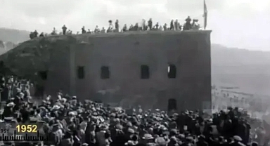 Tarihi görüntüler: Aziziye kahramanı Nene Hatun'un 1952'den kalma görüntüleri arşivden çıkarıldı!