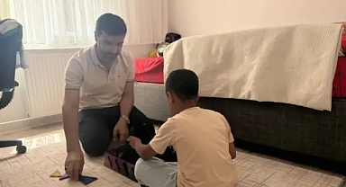 7 yaşında ki Mehmet Emin koruyucu ailesi ile sevgi dolu bir yuvaya kavuştu!
