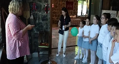 70'li yılların mirası köy evinde ziyaretçiler ile buluştu!