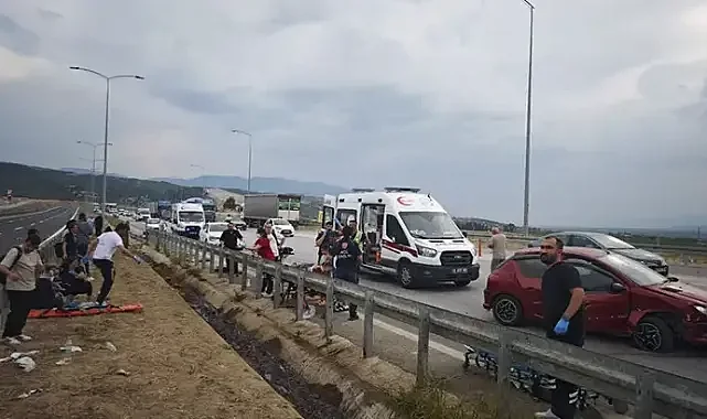 Aydın'da ki feci kazada 9 kişi yaralandı