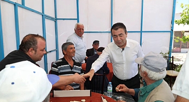 Başkan Metin, Tuzhisar Mahallesi'nde Vatandaşlarla Buluştu
