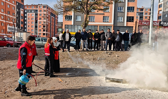Büyükşehir'den 16 ilçede din görevlilerine afet ve yangın eğitimi: 1740 personele farkındalık çalışması