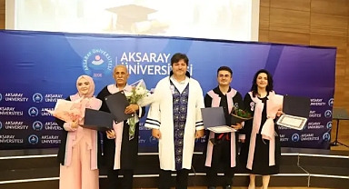 Eşi ve kızının tavsiyesi ile 71 yaşında mezun oldu!