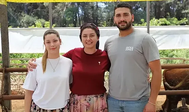 Eşinin emanet ettiği çiftliği çocuklarıyla yaşatıyor