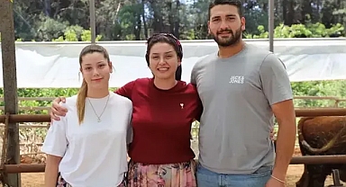 Eşinin emanet ettiği çiftliği çocuklarıyla yaşatıyor
