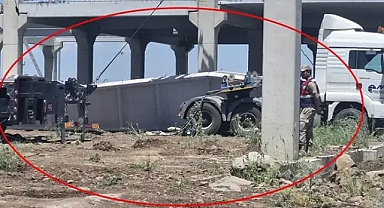 Fabrika inşaatında beton blok, işçilerin üzerine düştü: 1 ölü, 1 yaralı