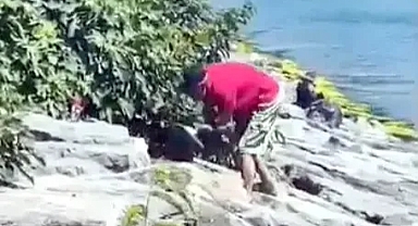 Hayvana şiddet uyguladı, polis arama çalışması başlattı