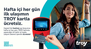 Kayseri Büyükşehir, Troy İş Birliğiyle Hafta İçi İlk Şehir İçi Ulaşım Ücretsiz