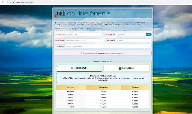 Kayseri OSB sanayicisine bir müjde daha