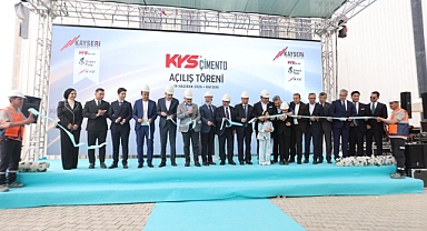 KYS Çimento Kayseri Fabrikası, Düzenlenen Görkemli Törenle Hizmete Açıldı