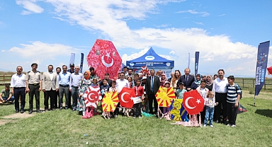 Spor A.Ş. ile Sultan Sazlığı'nda uçurtma şenliği ve gençlik buluşması coşkusu