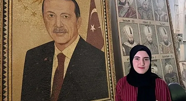 Suriyeli sanatçılardan; 100 bin mozaik ile Erdoğan portresi!