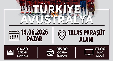 Talas’ta Milli Heyecan Paraşüt Alanında Yaşanacak 