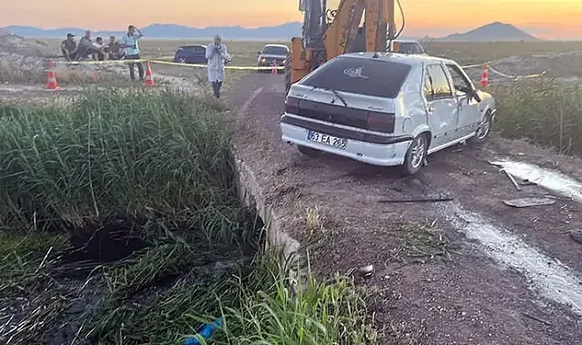 Tarım işçisi ailenin otomobili kanala uçtu: 3 çocuk öldü, 4 kişi yaralandı