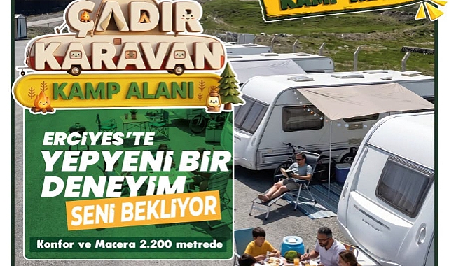 Turizmin amiral gemisi Erciyes'te doğa, spor, macera ve heyecan dolu bir yaz!