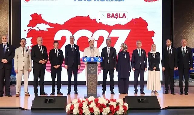 2027 hacı adayları kura çekimi gerçekleştirildi