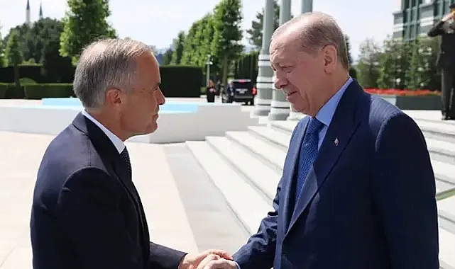 36'ncı NATO Zirvesi Kapsamında Kanada Başbakanı Mark Carney, Cumhurbaşkanı Tarafından Kabul Gördü
