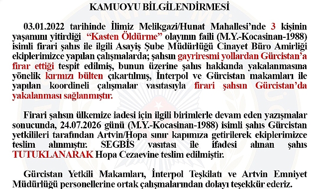 5 yıllık firar bitti!
