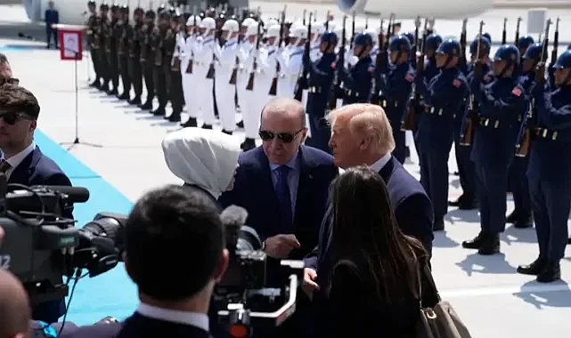 ABD Başkanı Donald Trump, NATO Liderler Zirvesi İçin Ankara'ya İniş Yaptı