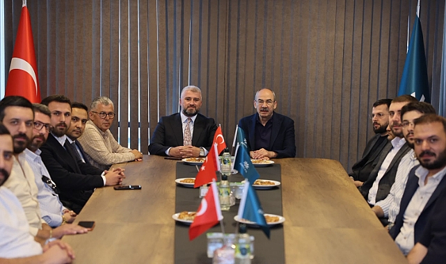 Ahiler Derneği Başkanı Emrah Kuş; Başkan Gülsoy'u ağırladı