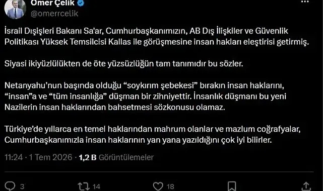 AK Parti'li Çelik: