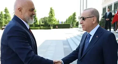 Arnavutluk Başbakanı Rama, Cumhurbaşkanı Erdoğan Tarafından Külliye'de Kabul Gördü