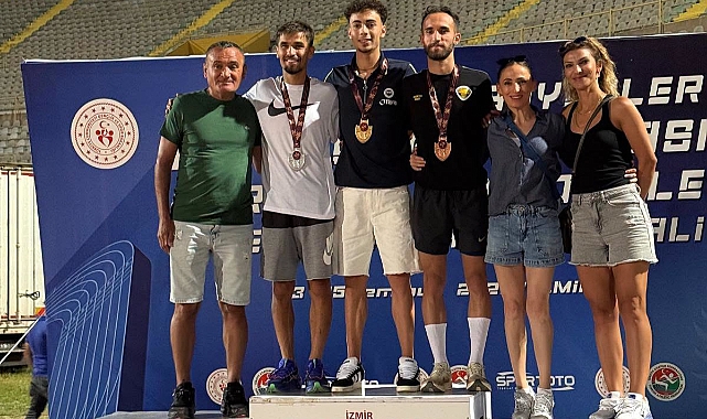 Atletizm sporcuları İzmir'den madalyalarla döndü