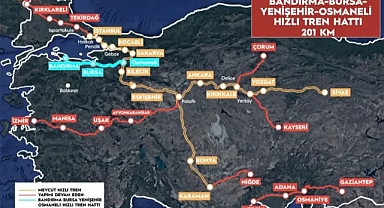 Bakan Uraloğlu'ndan müjde: Osmaneli-Bursa Hızlı Tren projesinde sona gelindi!