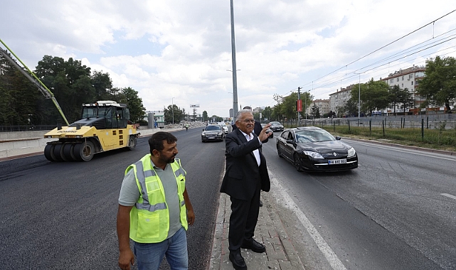 Başkan Büyükkılıç: En kısa zamanda asfalt çalışmalarımızı tamamlayıp alt geçidimizi hizmete açacağız