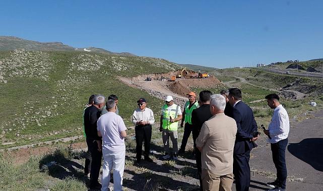 Başkan Büyükkılıç, Erciyes'E nefes olacak alternatif yol çalışmalarını inceledi