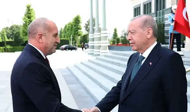 Bulgaristan Başbakanı Radev, Cumhurbaşkanlığı Külliyesinde Kabul Gördü.
