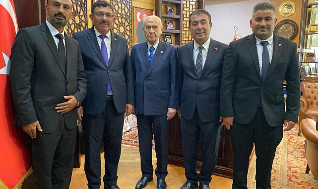 Bünyan heyeti, Devlet Bahçeli'yi ziyaret etti