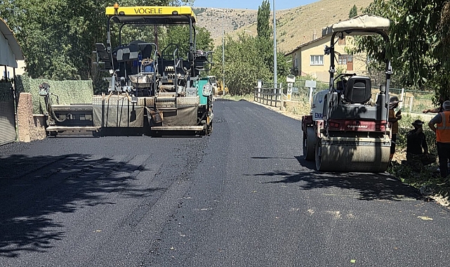 Büykşehir'den; Yahyalı'ya milyonluk sıcak asfalt yatırımı