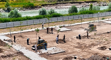 Büyükşehir'den Şahruh Köprüsü yanına dev rekreasyon alanı: çalışmalar başladı