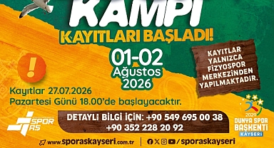 Büyükşehir Spor A.Ş.'nin Sarımsaklı Aile Doğa Kampı kayıtları başladı