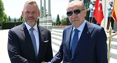 Cumhurbaşkanı Erdoğan, 36. NATO Zirvesi'nde Slovakya Cumhurbaşkanı Pellegrini İle Görüştü